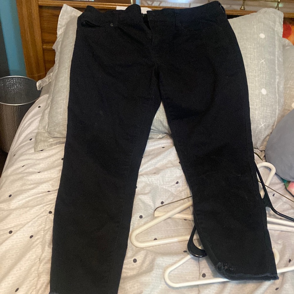 Cropped jeggings size 12